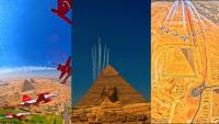 Turkish jets perform dramatic flyover above Egypt’s pyramids