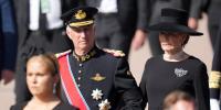 King Philippe & Queen Mathilde at Harald’s Funeral