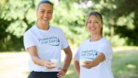 Dairy farmer and Olympian swap lives in new sustainable yogurt campaign
