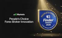 IC Markets Australia Wins People's Choice Forex Broker Innovation Award at the 2026 Finder Innovation Awards