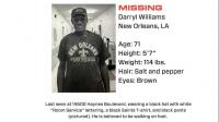 State Police issues Silver Alert for missing 71-year-old from New Orleans