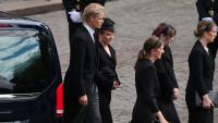 King Harald’s rapist grandson Marius Borg Høiby, 29, seen at funeral as shamed royal temporarily freed from house arrest