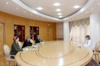 Minister of Foreign Affairs of Turkmenistan met with the Ambassador of France