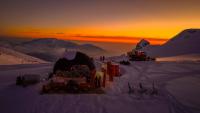 Chilean Ski Resort Offers Sunset Cat Rides High in the Andes Mountains