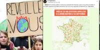 Climate protests planned in around 400 towns and cities in France this month