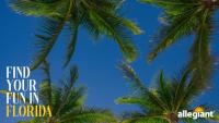 More Sunshine, More Options: Three New Seasonal Flights from PVD on Allegiant Air