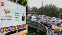 Delhi braces for BRICS traffic chaos: 35+ roads, 22 diversion points and VVIP convoys could stretch commutes