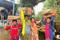 Aid continues for flood-hit families in Tarlac