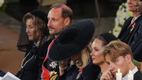Awkward moment King Harald's funeral is interrupted by phone ringing - watch
