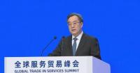 Chinese vice premier addresses Global Trade in Services Summit, meets int'l dignitaries