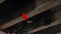 Atlanta Freeway Crash Ends With Person's Legs Hanging Over Edge of Bridge