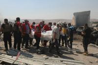 14 killed in blast at arms depot in northwest Syria