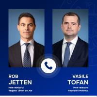 Moldovan PM has phone conversation with Dutch counterpart