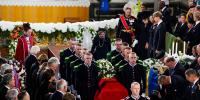 Royal funeral suffers disruption as mobile phone rings during moment of silence