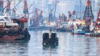 Temporary Asia-Europe container freight decline creating port congestion