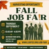 Buncombe County Human Resources to Participate in IHP Fall Harvest Job Fair