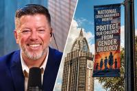 Pastor Travis Johnson Responds to Pride Banners With ‘Protect Our Children’ Signs in Alabama