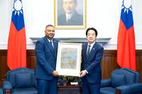 Lai welcomes new Palau envoy, thanks ally for int’l support
