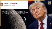 ‘The moon is ours’, Trump claims; can any country own it? What space conventions and international law says