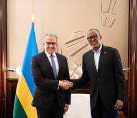 Kagame in France for International Space Summit