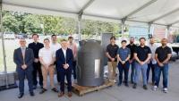 Scientists 3D print steel pressure vessel for nuclear reactors using three robots