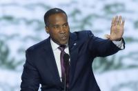 John James pitches marijuana tax repeal, courts industry donors