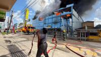 Household Electronics Store completely gutted by fire