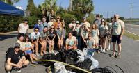 Beach, river sweep, Sept. 19