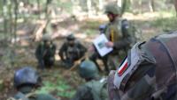 Ukrainian troops training in Poland with French instructors