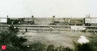In 1896, 40,000 people traveled to the middle of nowhere in Texas to watch two trains crash intentionally. Two died in the 'The Crash at Crush' event