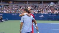 Belgian retires from quarter final