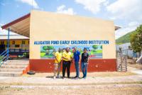 Restored reading centre gives Alligator Pond children a safe place to learn
