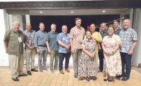 American Samoa delegation to Pac Island Leaders Mtg participate in Roundtable