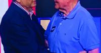 Rick Jackson campaigns for governor in Perry