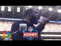 Kam Chancellor introduces Seahawks in ELECTRIC fashion for NFL Kickoff | NFL on NBC