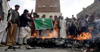 Yemen's Houthi rebels say Saudi-backed forces launched airstrikes
