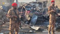 Syria says 14 killed in arms depot blast in Idlib