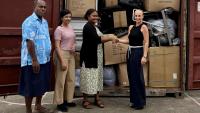 Medical equipment donation for Navua Hospital
