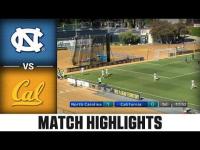 North Carolina vs. Cal Match Highlights | 2026 ACC Men’s Soccer