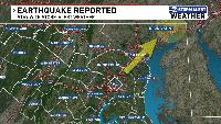 Minor earthquake shakes Northeast Maryland early Wednesday A small earthquake was recorded in northeast Maryland early Wednesday morning, according to the U.S. Geological Survey.