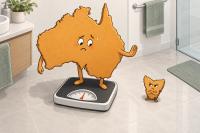 Australia insists sudden enlargement is ‘mostly water weight’