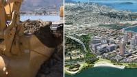 Construction begins to transform SF's Candlestick Park; to be redeveloped to waterfront homes