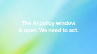 The AI policy window is open. We need to act.