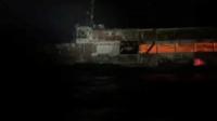 Search expands after Philippine ferry fire kills five and leaves dozens missing