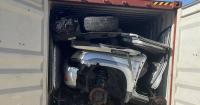 Shipping containers of stolen cars turning up overseas