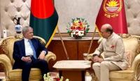 Indian envoy meets Bangladesh President