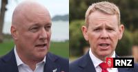 Turkish delight and tax fights: Christopher Luxon and Chris Hipkins hit the campaign trail