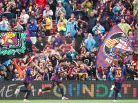WATCH VIDEO: Barcelona’s £1.3 Billion Camp Nou Leaks During Champions League Opener, Journalists Caught in Torrential Rain