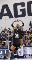 Utah State Volleyball falls to UCLA in 2026 home opener