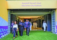 3-day State visit: Pres Ali explores Qatar Airways link for Guyana, tours Education City